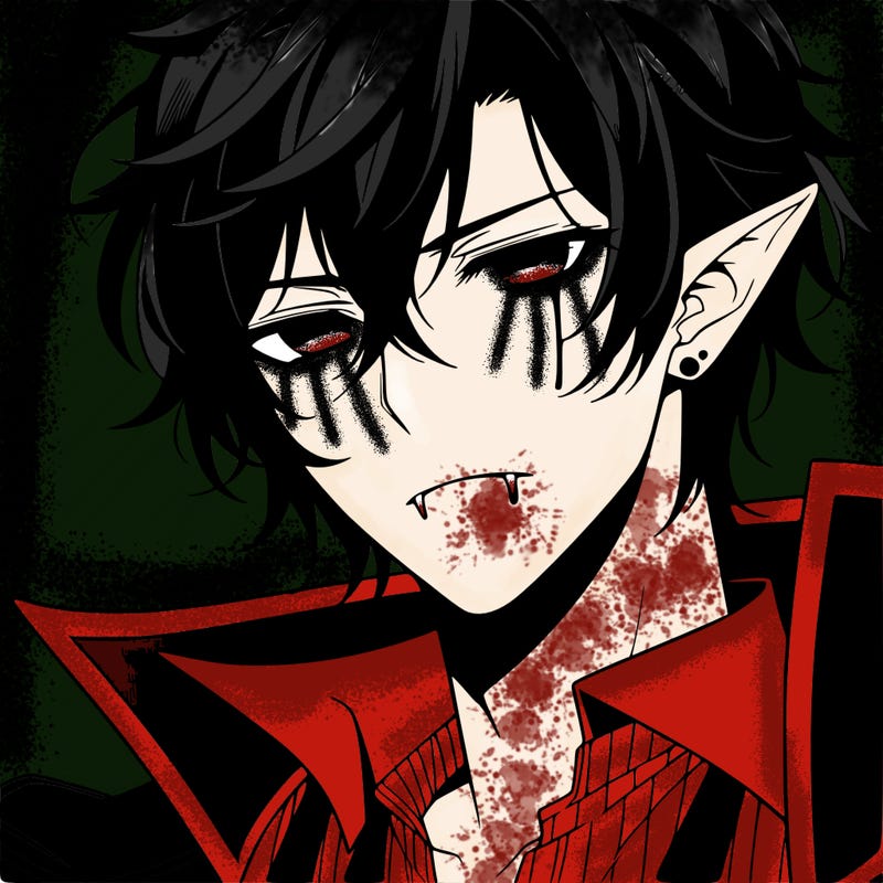 hot vampire anime guy