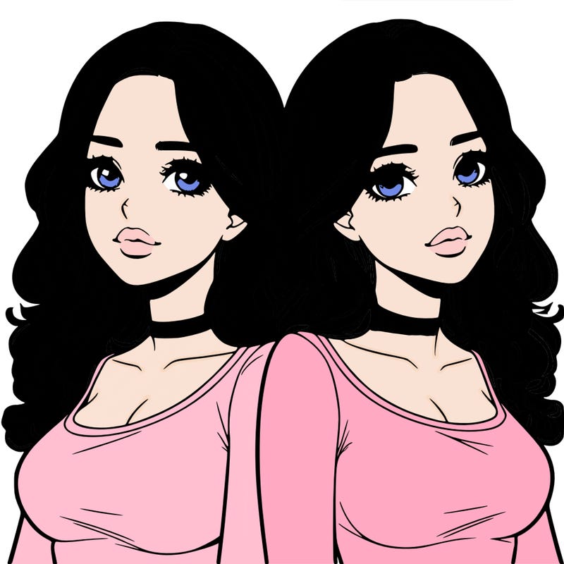 realistic twin sisters