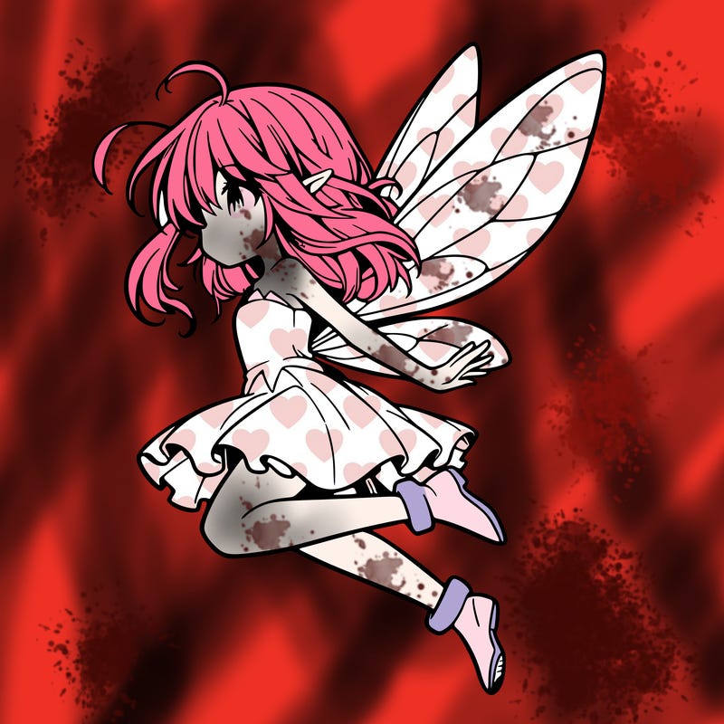 manga fairy flying