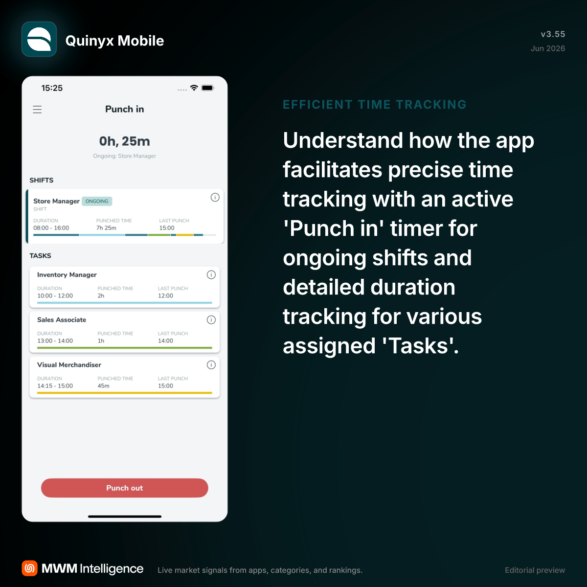 Quinyx Mobile - Productivity App | MWM