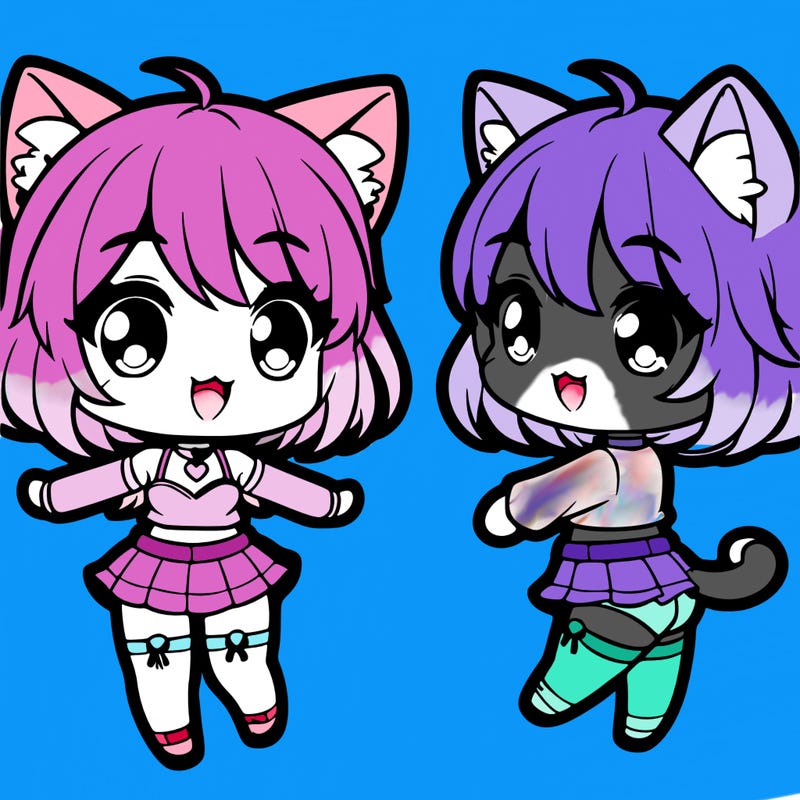 chibi cat girl