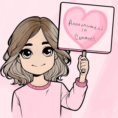 realistic girl holding up a sign