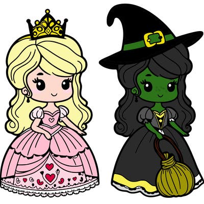 princess as a witch