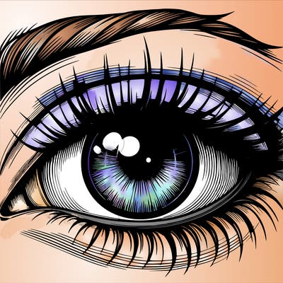 realistic eye
