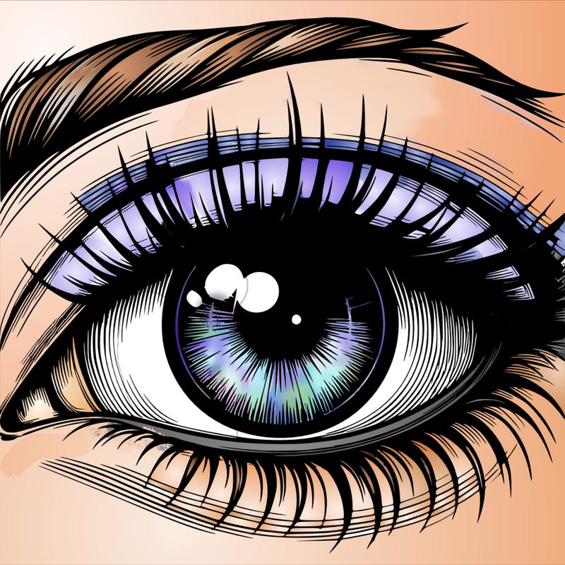 realistic eye