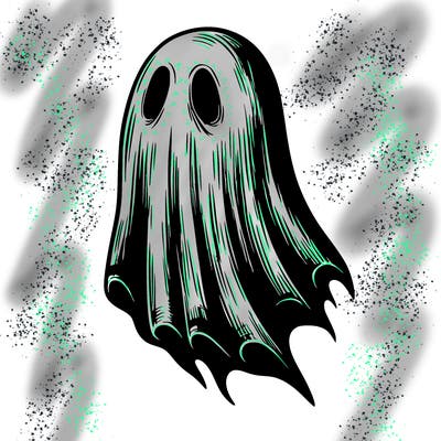 realistic creepy ghost