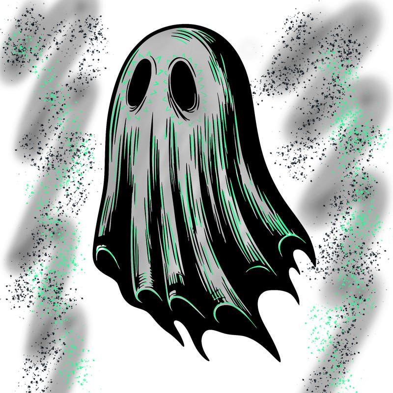 realistic creepy ghost