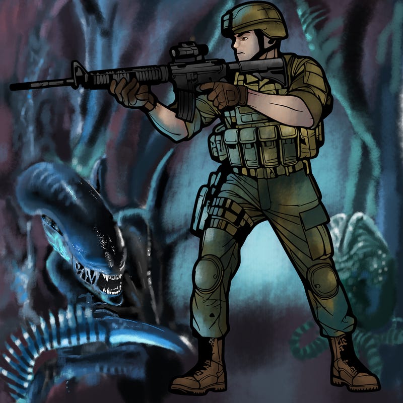 army man full body realistic with gun