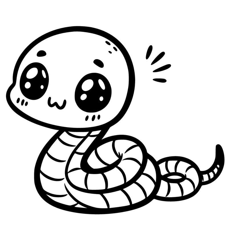 a cute little hognose snake