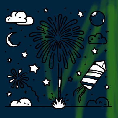 fireworks