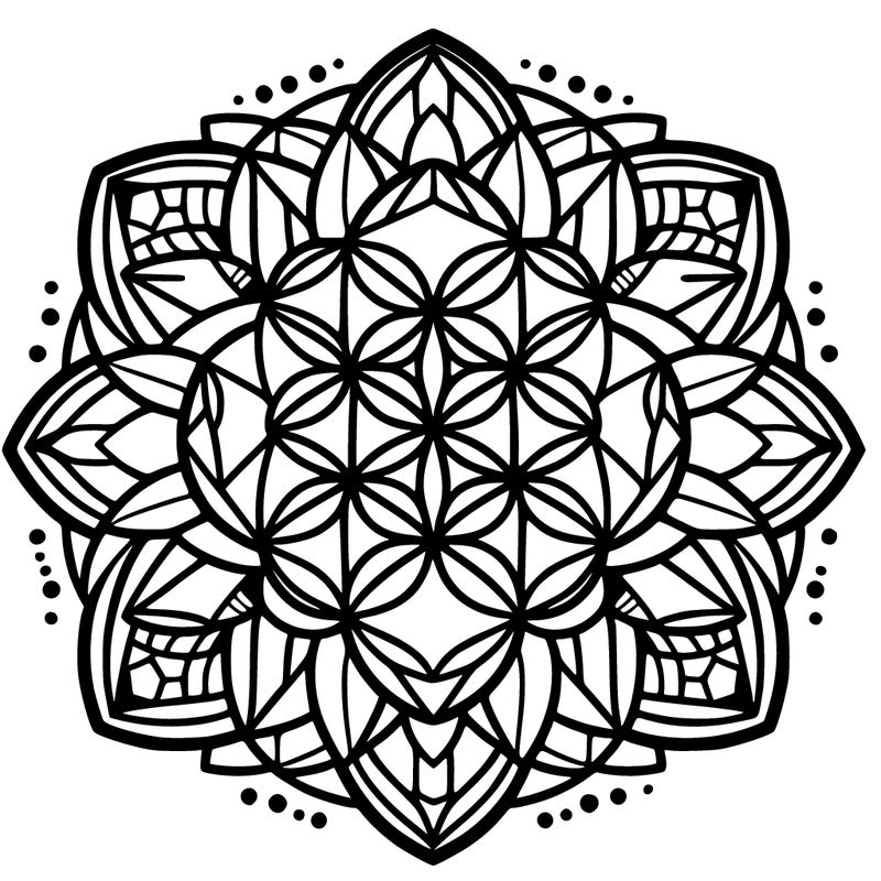 flower of life mandala