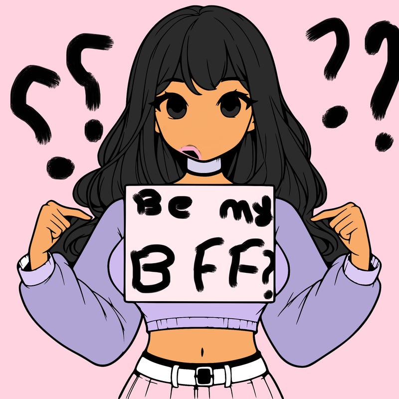 girl holding a blank sign in a long sleeve crop top