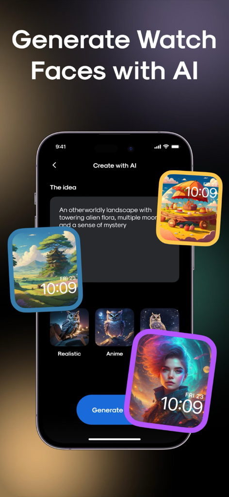 Watch Faces Gallery Widgets AI - Lifestyle App | MWM