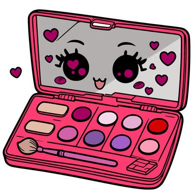 makeup pallet