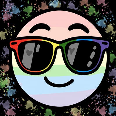 emoji with sunglasses