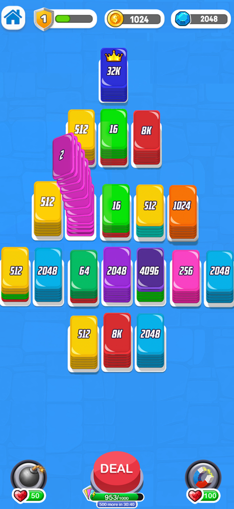 Card Sort Puzzle Shuffle Sort - Games App | MWM