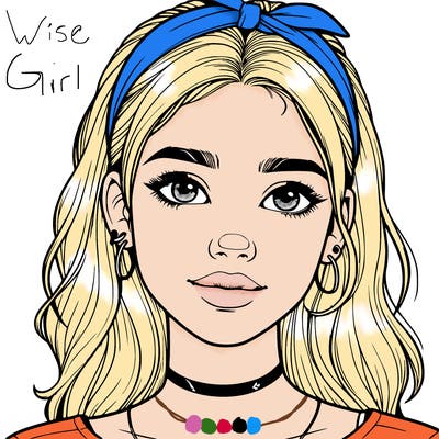 realistic teenage girl