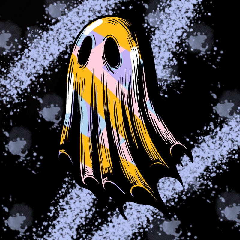 realistic creepy ghost