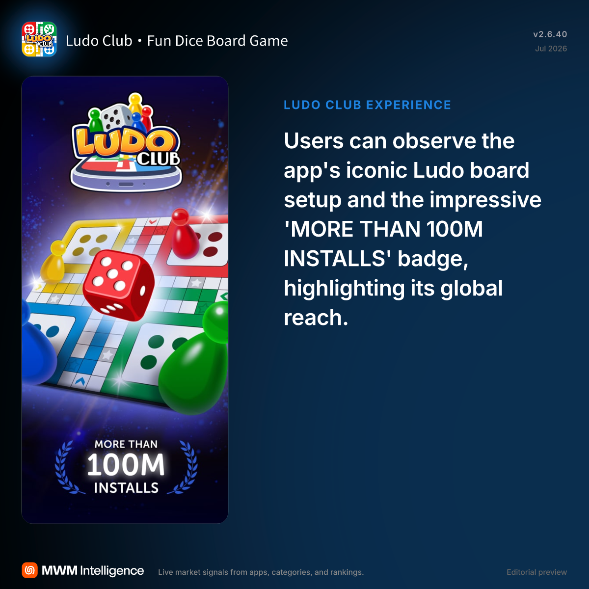 Ludo Club・Fun Dice Board Game - Games App | MWM