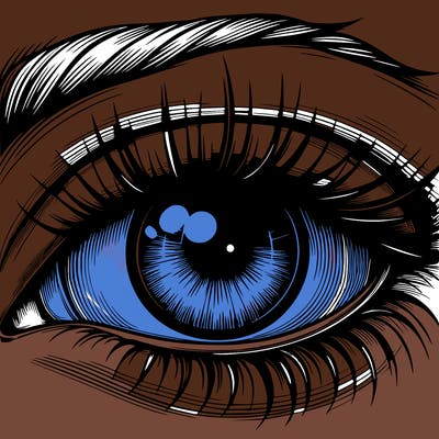 realistic eye
