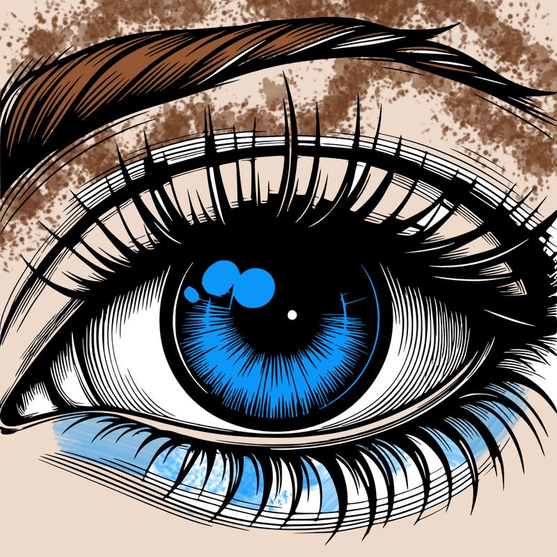 realistic eye