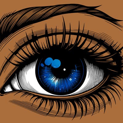 realistic eye