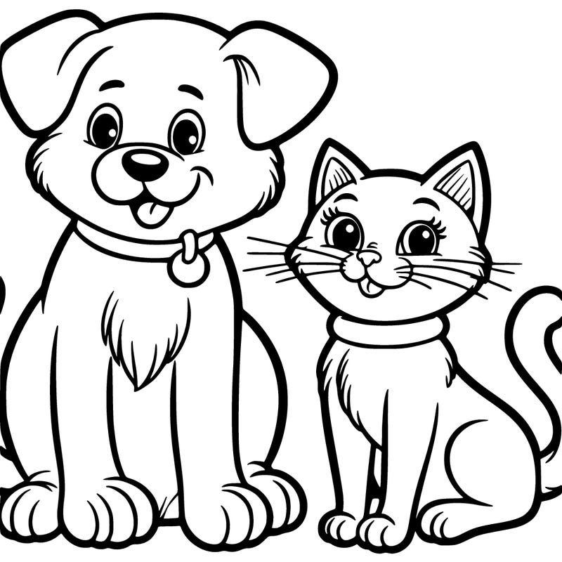 cat and dog
