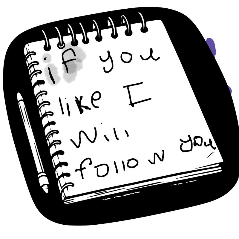 a blank sketch pad