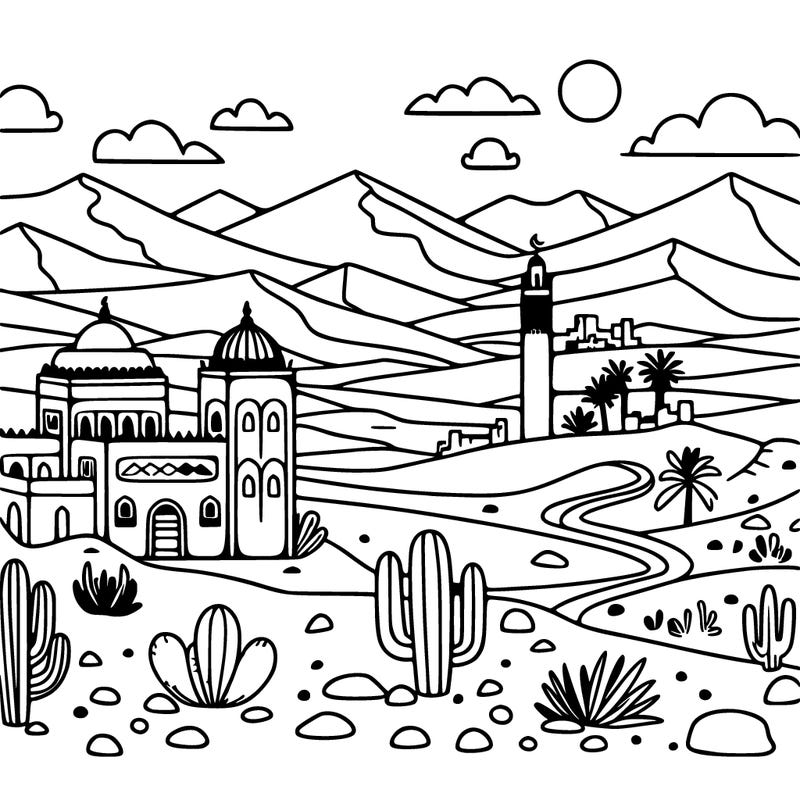 moroccan desert
