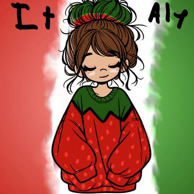 girl with baggy sweatshirt and messy bun