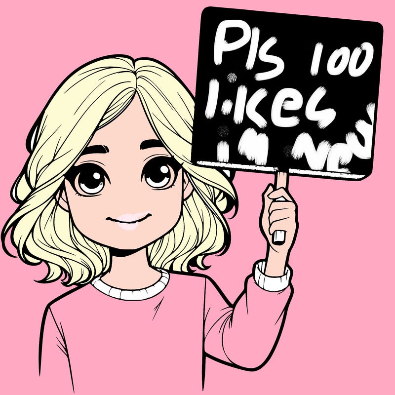 realistic girl holding up a sign