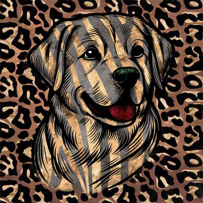 realistic dog