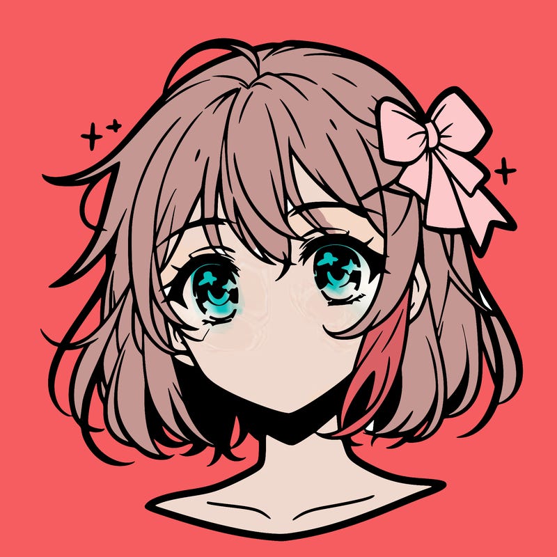 anime girl face