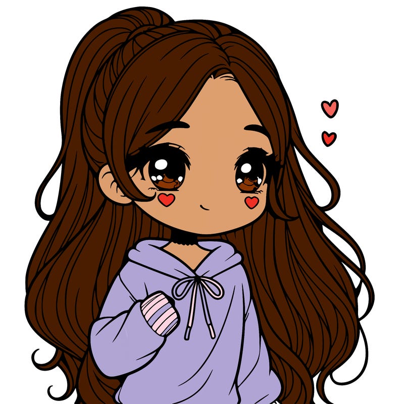 cute girl realistic