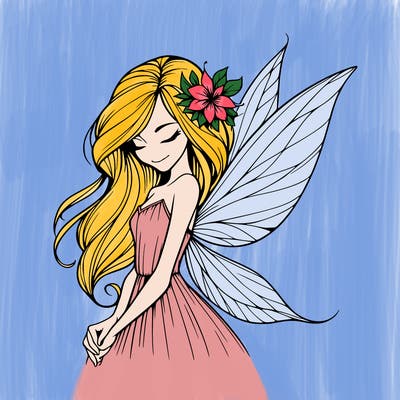 realistic fairy