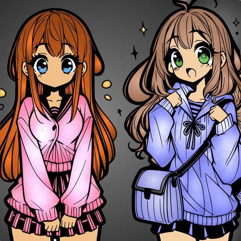 manga girl
