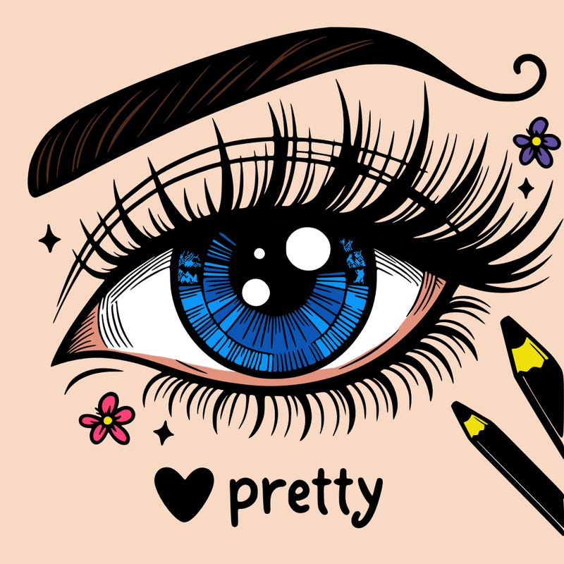 pretty eye