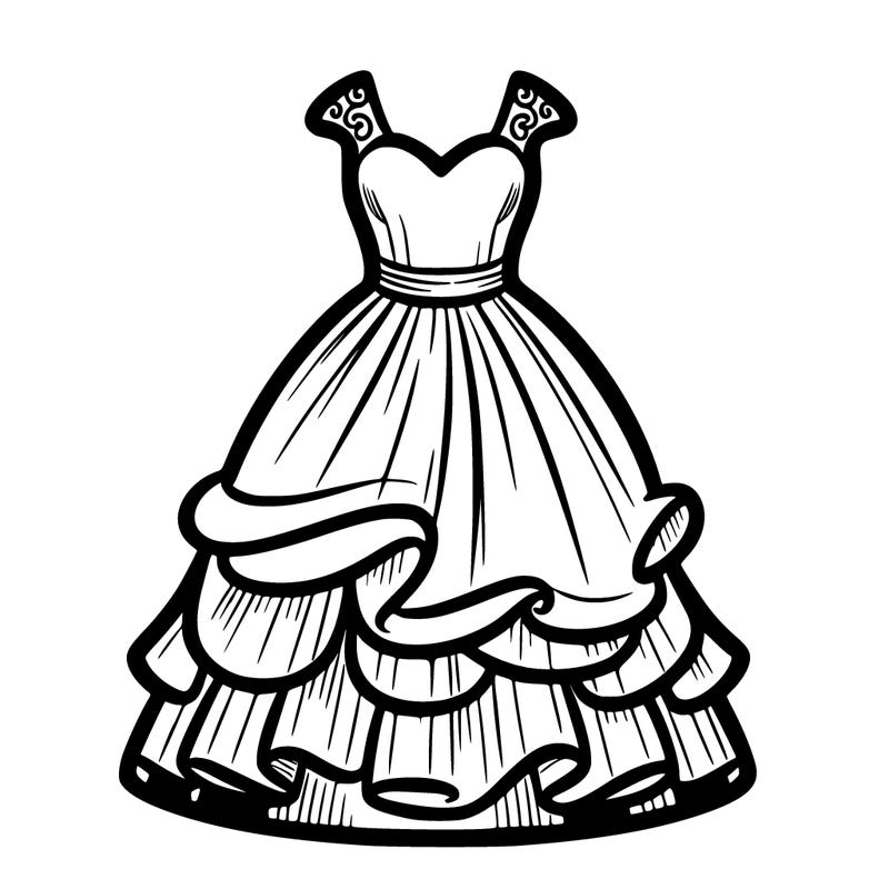 wedding dress