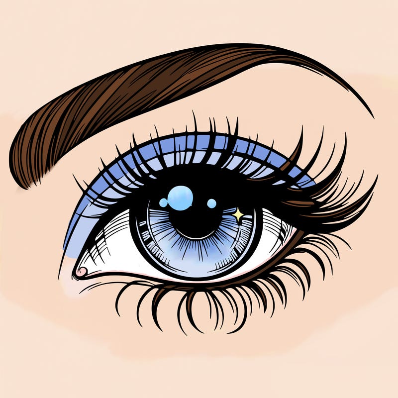 a beautiful eye