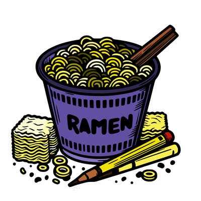ramen noodles