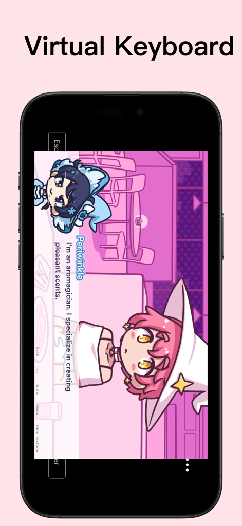 RenPyEmu for Ren'Py - Teclado virtual RenPyEmu para la jugabilidad de novelas visuales