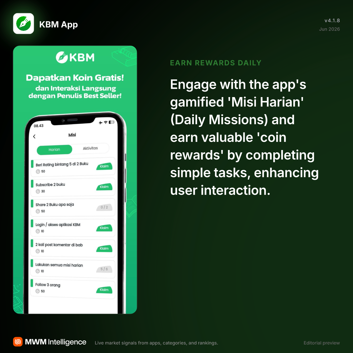 KBM App - Books App | MWM
