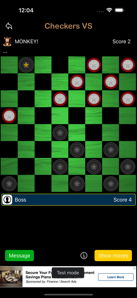 Dama VS: Checkers Flying Kings - Online checkers match in the Dama VS mobile app