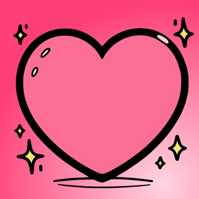blank  heart