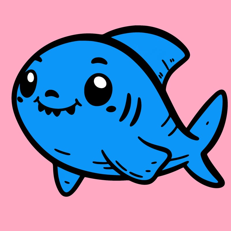 shark cute
