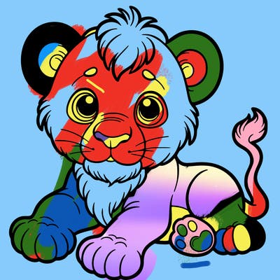 lion cub