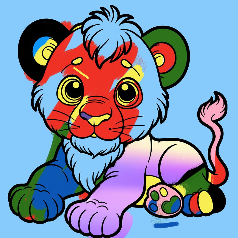 lion cub