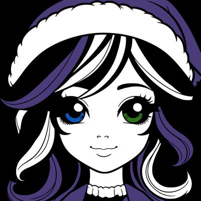 realistic christmas girl