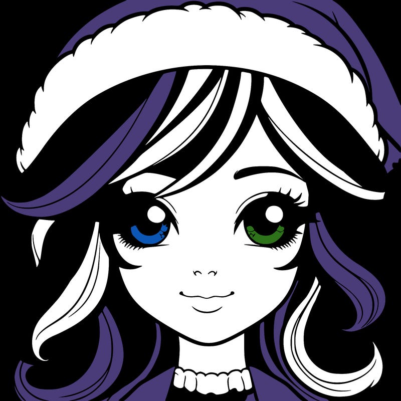 realistic christmas girl