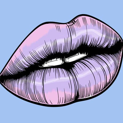 realistic lips